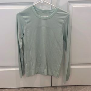 Lululemon mint long sleeve top